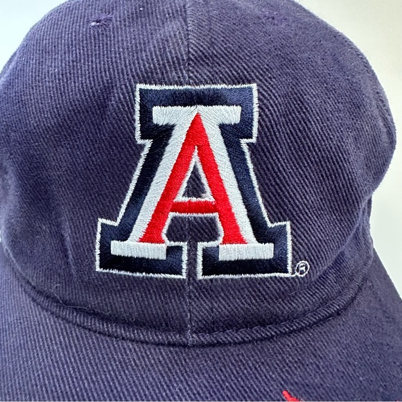 VTG University Of Arizona Wildcats Dad Hat Snapback Cap U of A Alum Made in USA - Picture 3 of 10